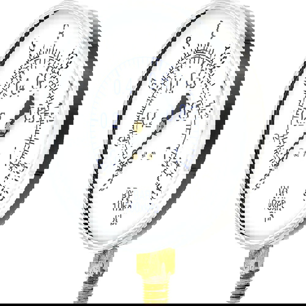 Pressure Gauges; Gauge Type: Utility Gauge ; Scale Type: Dual ; Accuracy (%): 3-2-3% ; Dial Type: Analog ; Thread Type: 1/4